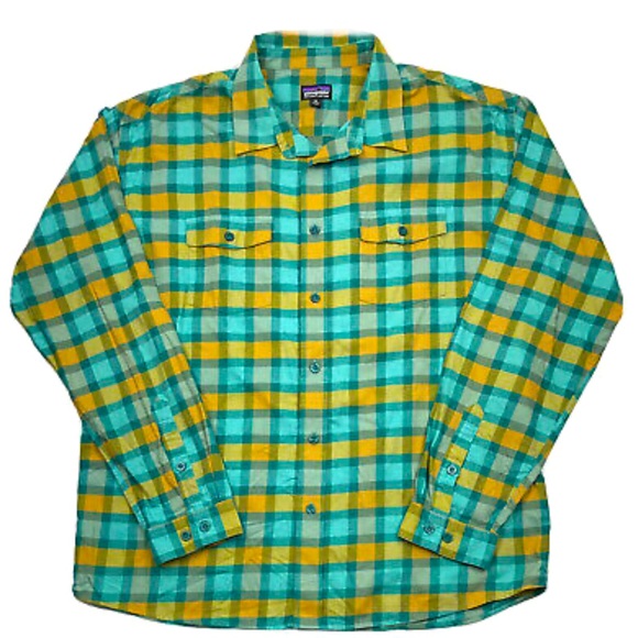 Patagonia Other - Patagonia botton up plaid shirt